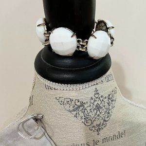 Retired Kendra Scott Cassie White Bracelet
